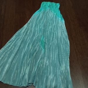 Breezy Summer Strapless Dress